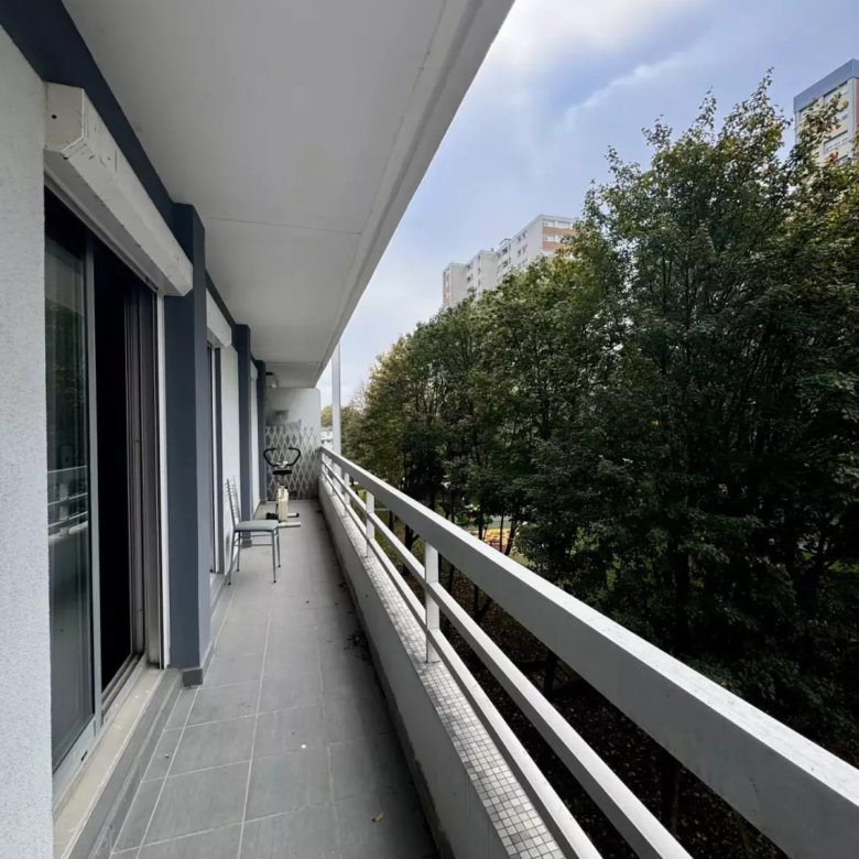 Balcon de l'appartement à vendre à Montreuil