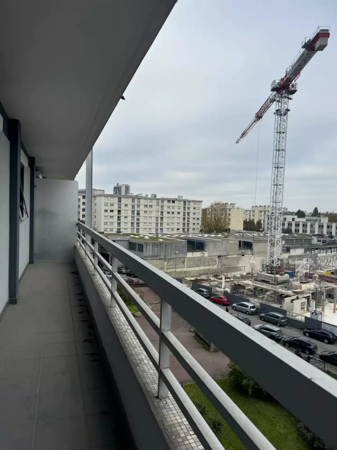 Vue 2 du balcon de l'appartement à vendre à Montreuil