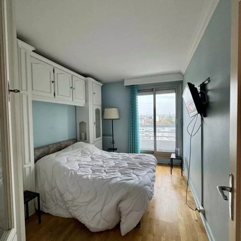 Chambre principale de l'appartement à vendre à Montreuil