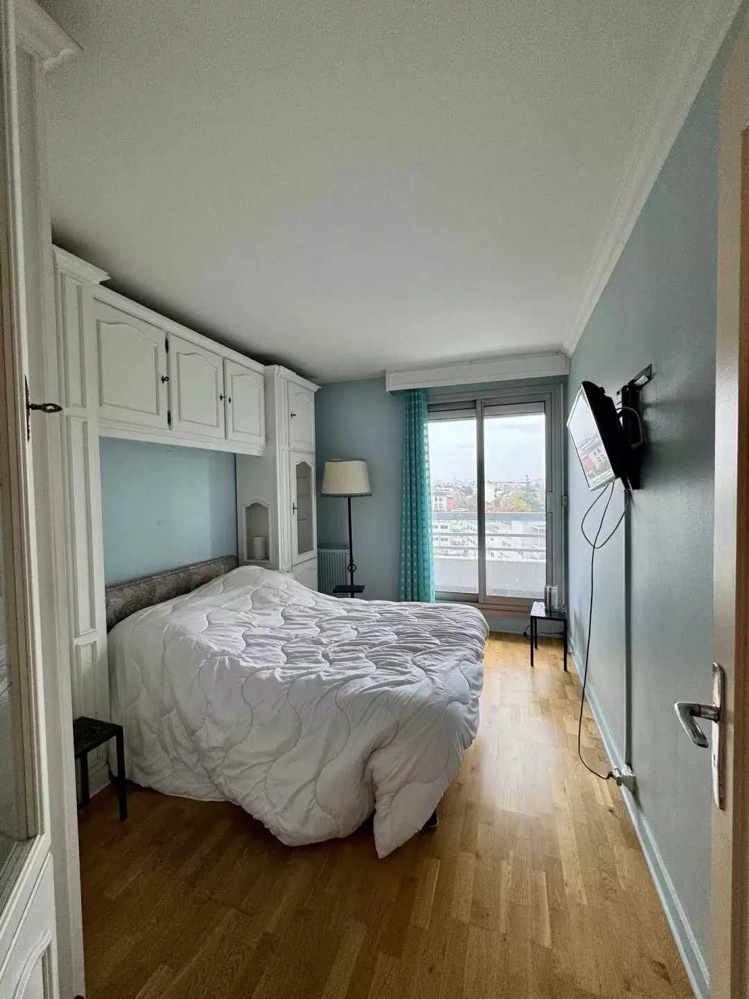 Chambre principale de l'appartement à vendre à Montreuil