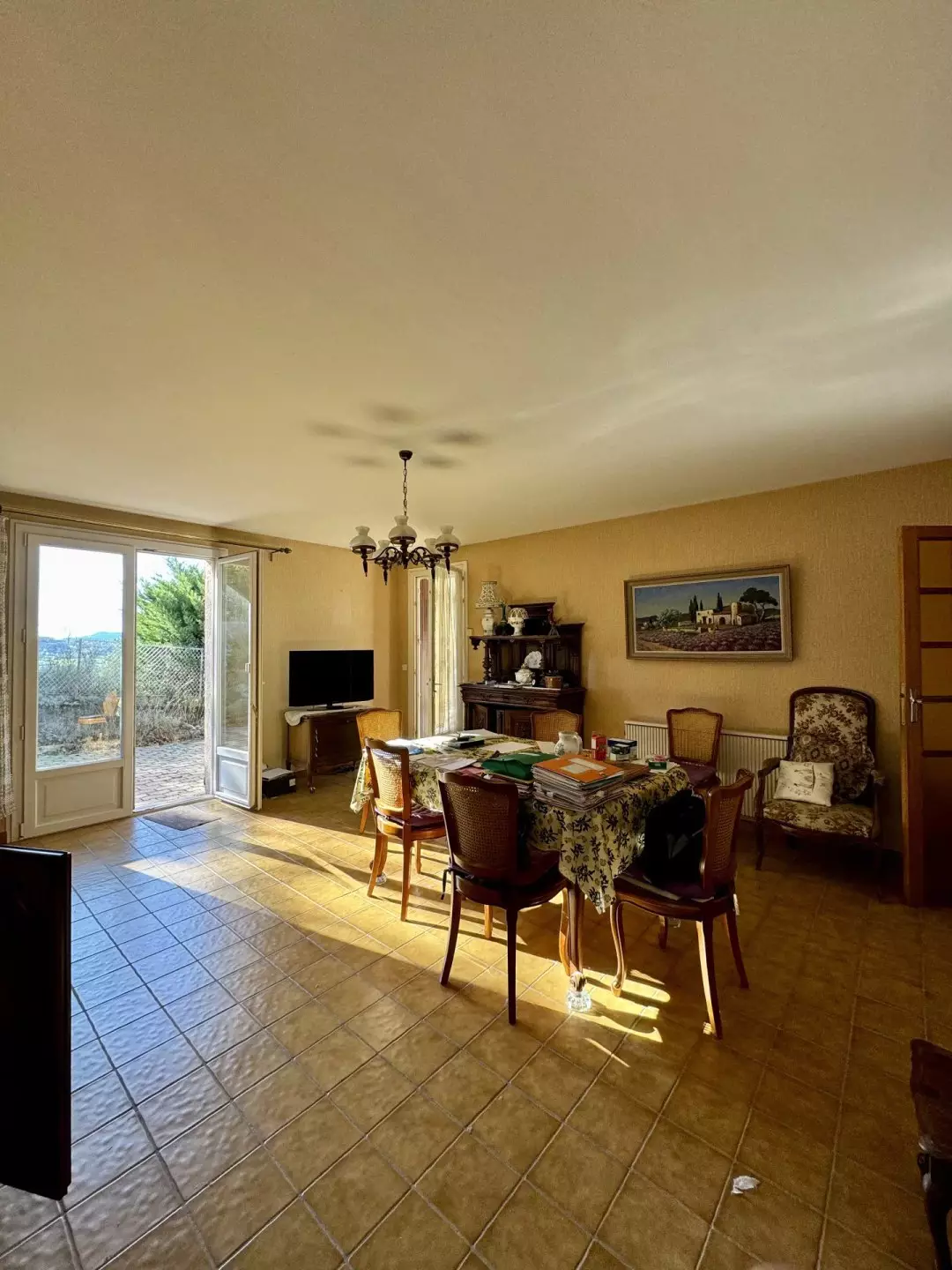Séjour de la maison à vendre à Digne-les-Bains