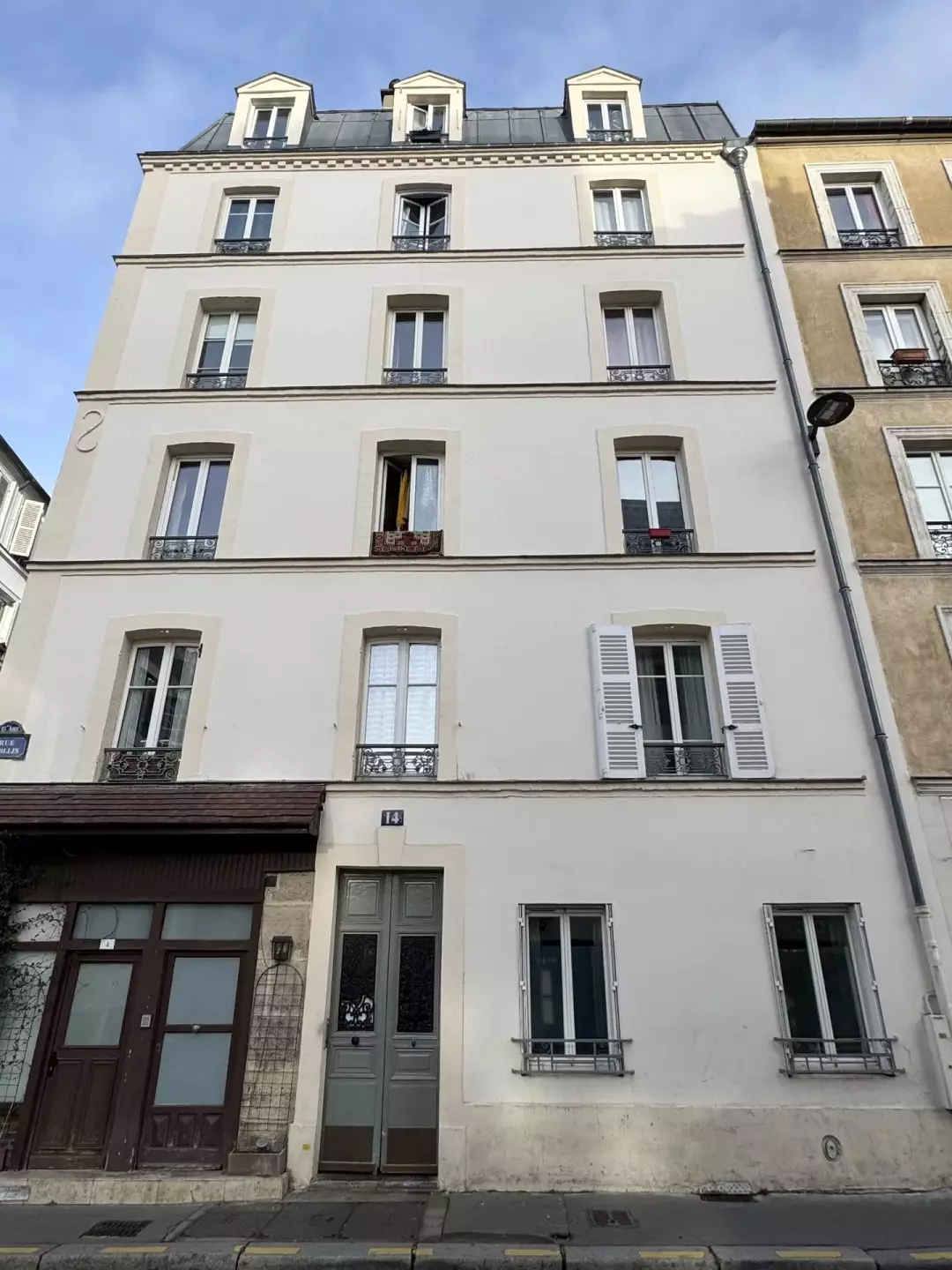 Studio Paris 15e - Façade de l'immeuble